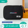 New Car Styling Digital Storage Bag Portable USB Data Cable Plug Case For BMW Motorsport X1 X3 X5 E39 E46 E90 F20 E60 F30 E
