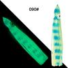 5Pcs/Set 9cm Luminous Soft Octopus-Shaped Fake Baits Faux Lure Fishing Tackle