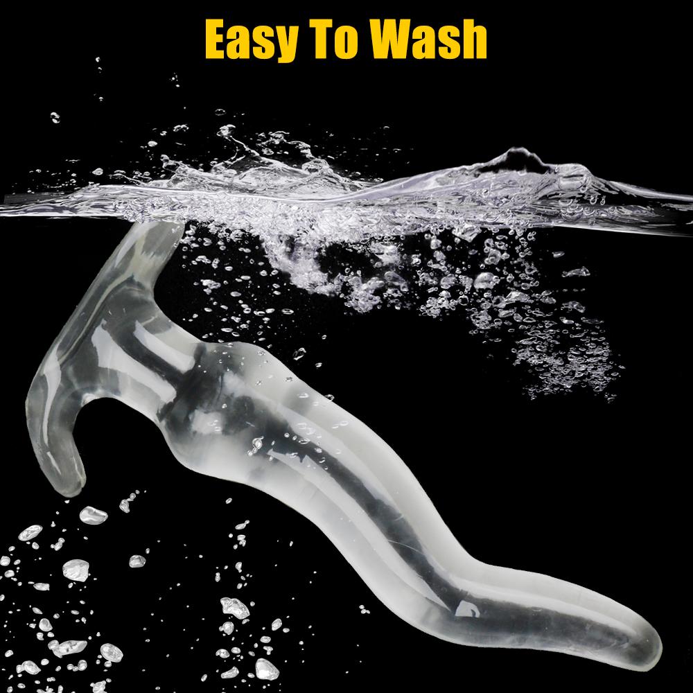 Transparent Big Dildos for Women Vagina Stimulator Anal Plug Artificial Animal Penis Female Masturbator Sex Toy Men Butt Dilator