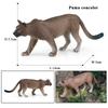 Oenux Original African Wild Animals Simulation Savage Bengal Tiger Siberian Tiger White Tiger Lion PVC Model Educational Toys