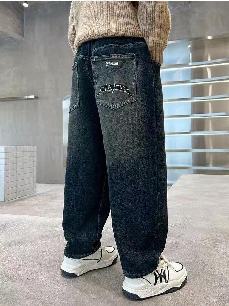 Boys' Trendy Denim Pants for Spring and Autumn - Street Style