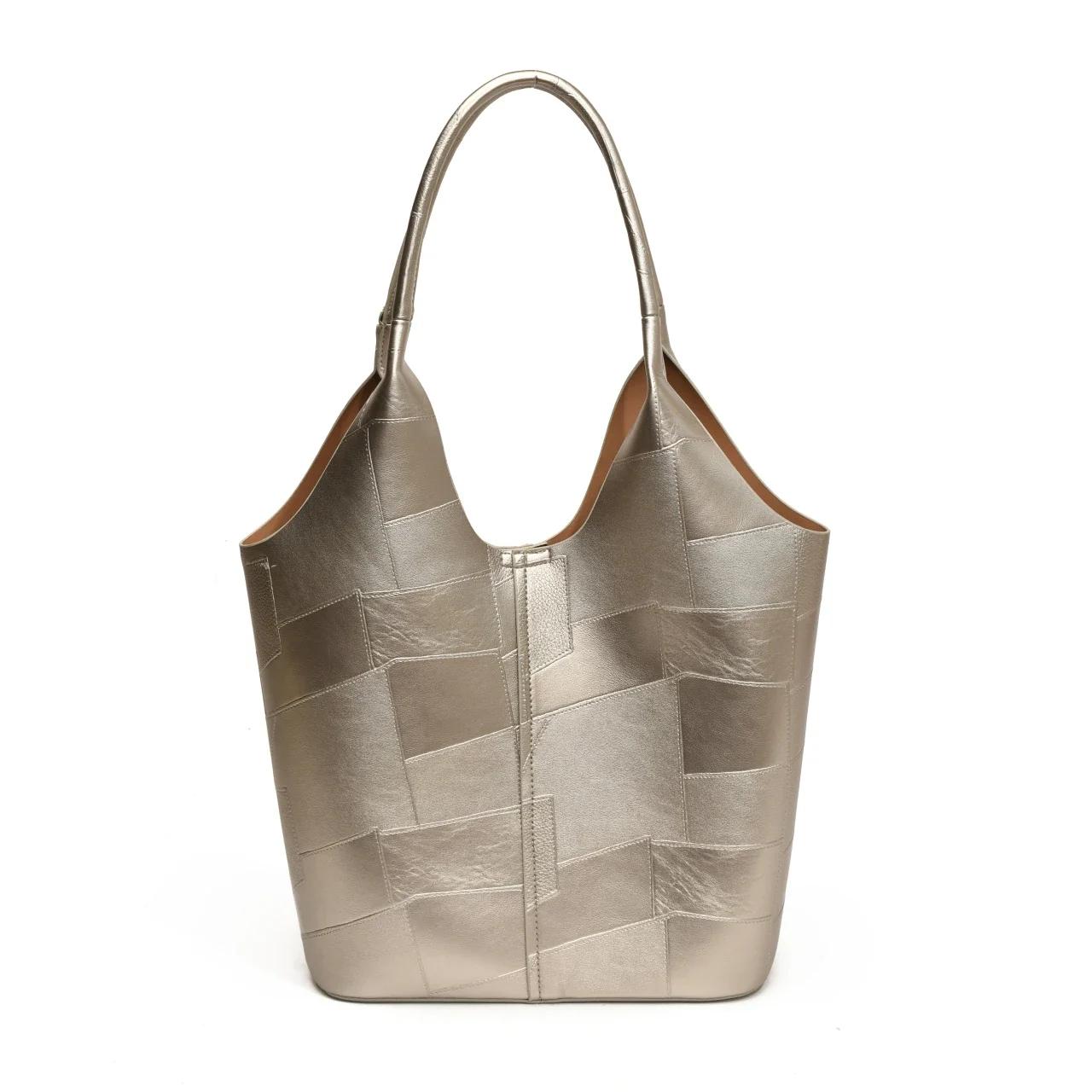 

Большая вместительная однотонная сумка-ведро из полиуретана для женщин, элегантная сумка через плечо с пряжкой, мягкая универсальная женская сумка