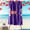 Gengar Print Beach Towel, Large Soft Quick Dry Towel for Beach Camping Swimming