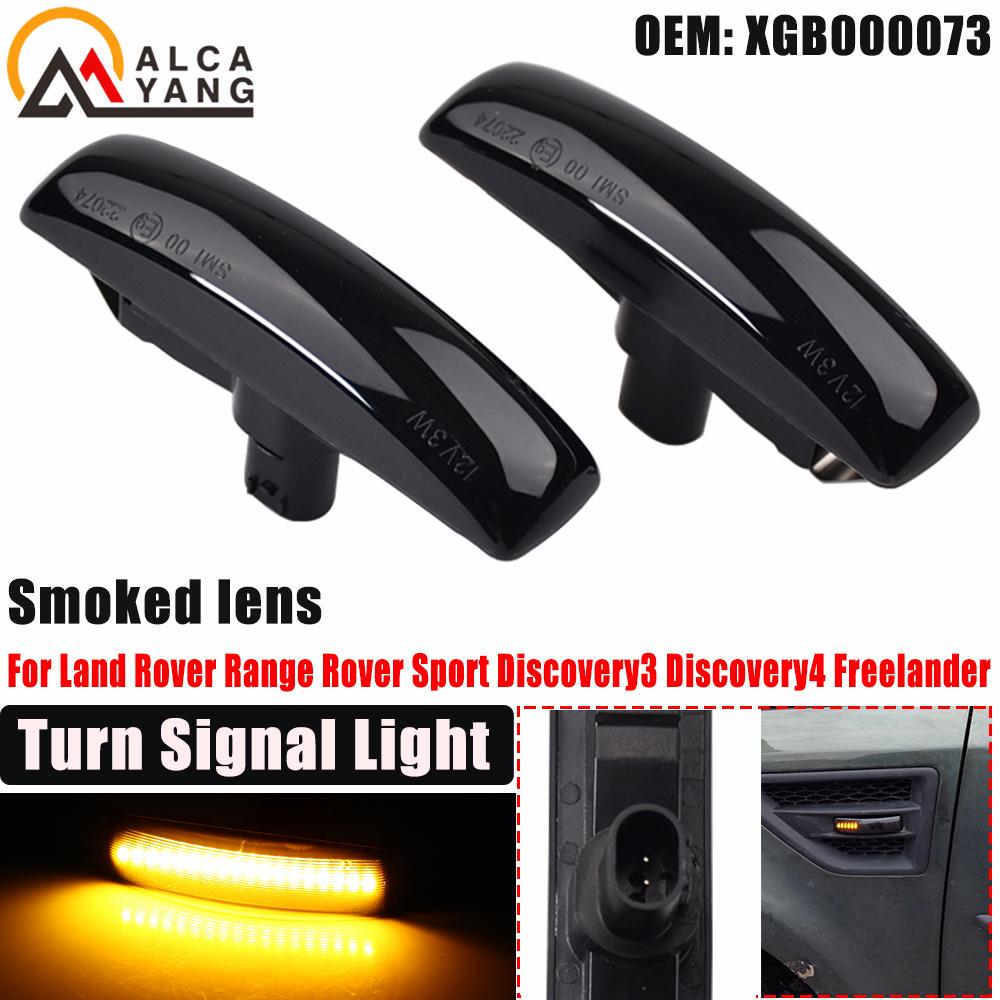 

2x LED Side Marker Lamp Repeater Indicator Light For Rover Sport L320 Land Rover LR2 Freeland 2 L359 LR3 LR4 Discovery 3/4 L319