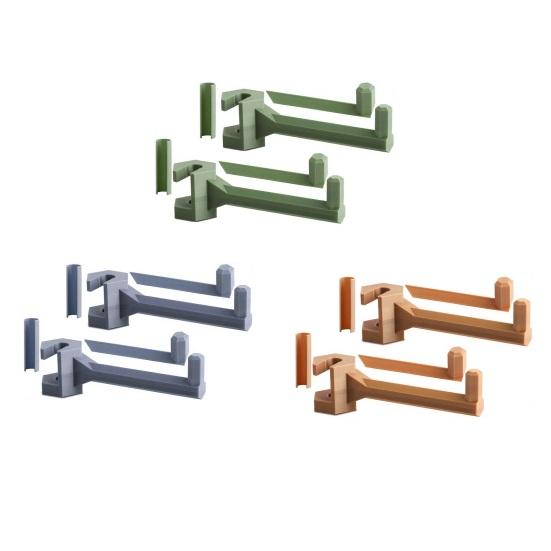 2Pcs Car Headrest Mount Bow Hanger Portable Universal SUV Truck Vehicle Outdoor Hunting Compound Recurve Bows Storage Hook Rack