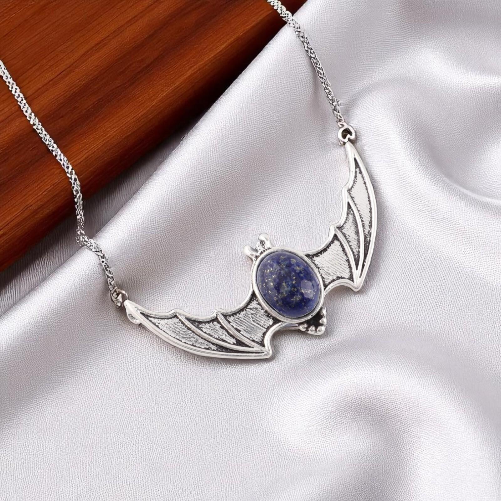 

Натуральный драгоценный камень лазурит 925 стерлинговое серебро ювелирная подвеска 1 для женщин CP-33-22