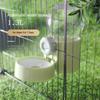 Automatic Dog Cat Feeder Cage Hanging Pet Bowls Pet Water Dispenser Dog Water Bottle Food Container Dispenser Bowl for Cat Dog