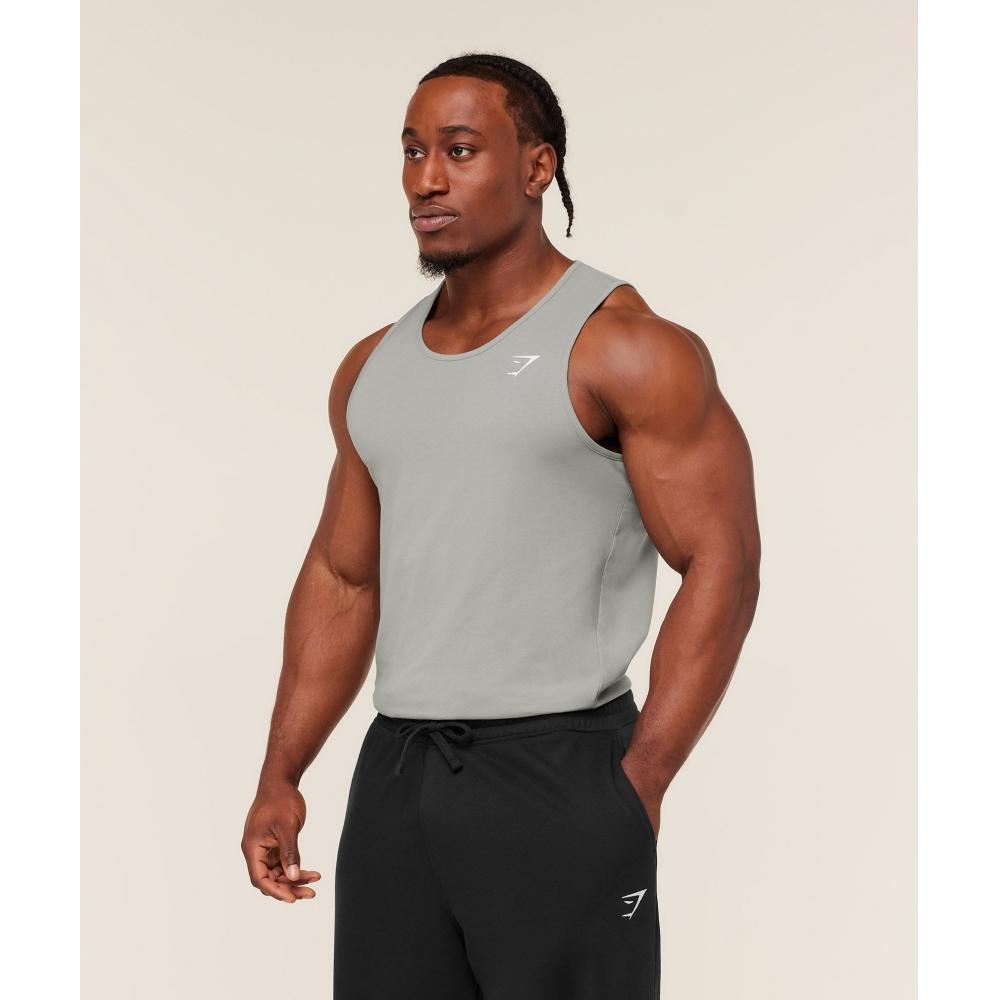 Gymshark Critical Tank Smokey Grey A2a1e Gb7r