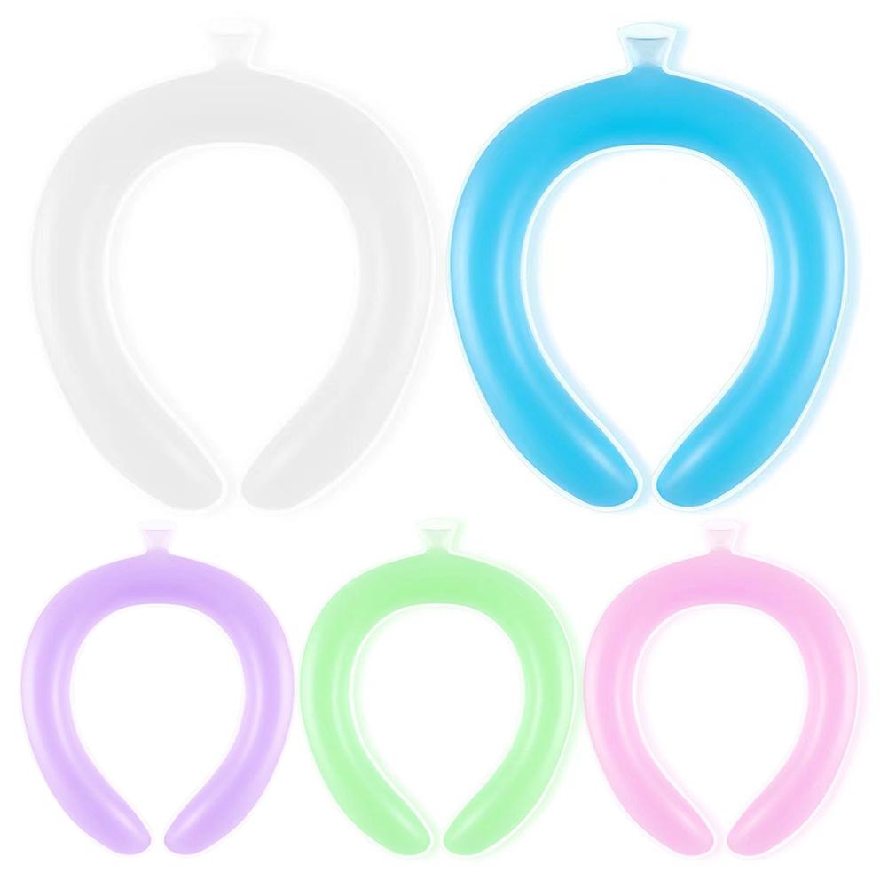 Wearable Cooling Neck Wraps Reusable Hands Free Cold Pack Easy To Clean Neck Ice Pillow for Extremely Hot Weather/Summer Heat
