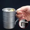 Outdoor 304 Stainless Steel Water Cup Industrial Style Retro Coffee Camping Picnic Bar Beer Mug Drinkware Tool