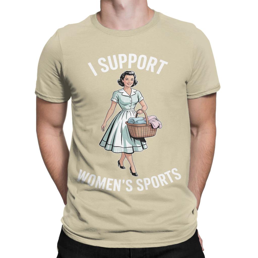 Novelty I Support Unisexs Sports TShirts for Unisex Round Neck 100 Cotton T Shirt Funny Do Housework Short Sleeve Tee Shirt Tops