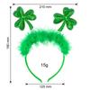 Patricks St Day Green Clover Hair Band Elf Hat Clothing Accessories Department