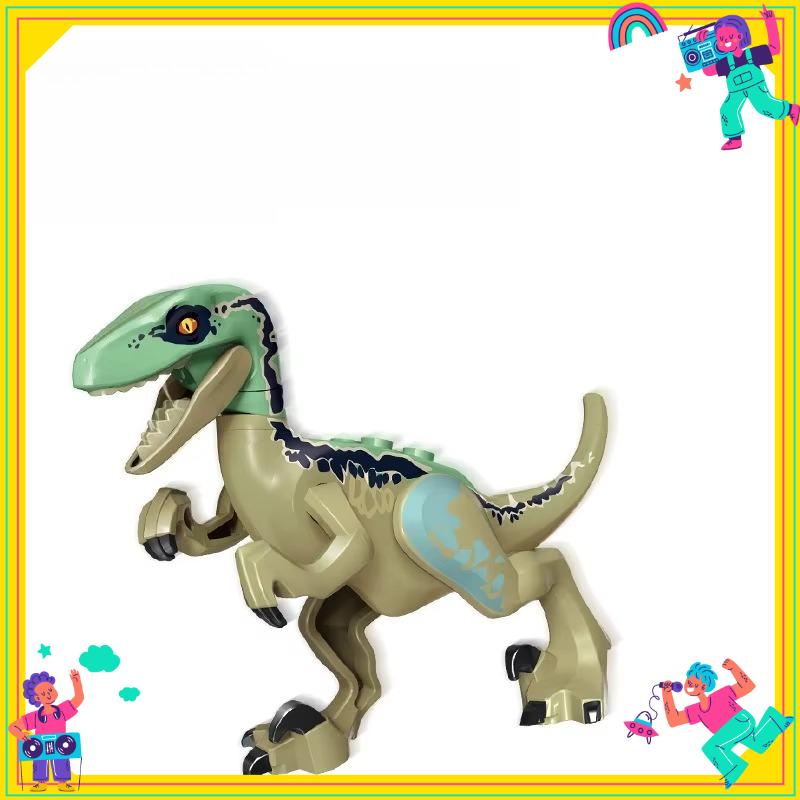 סדרת יורה פארק עולם הדינוזאורים מיני דינוזאור ערכת בנייה בנושא צעצועים וחלקים ניידים קוביות בניין צעצועי חינוך לתינוק