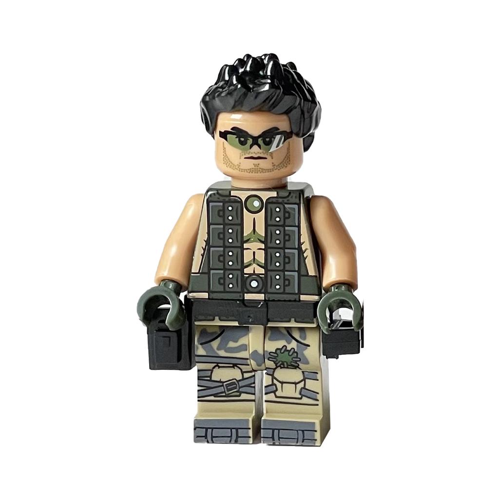 Bloco de Construção Militar Forças Especiais Polícia Vilão Rebelde Mercenário Boneco Menino Quebra-cabeça