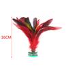 China Kick Shuttlecock Fitness Entertainment Footbal Foot Kick Fancy Colorful Goose Feather Shuttlecock For Physical Exercise