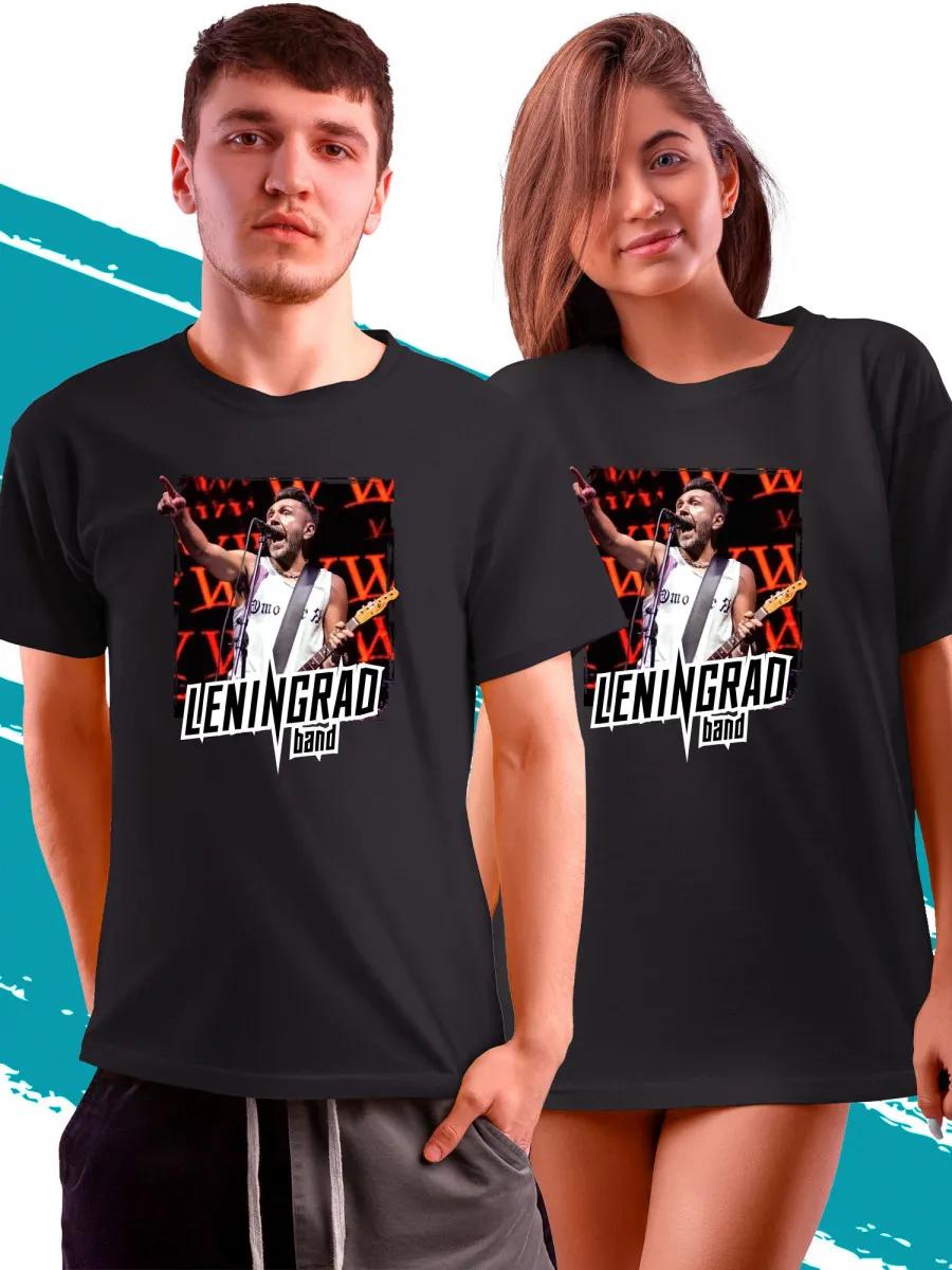 Unisex cotton Kino band print t-shirt S