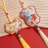 Mid-Autumn Festival Embroidered Peace Charms: Scented Sachets & Hanging Ornaments for Peace and Prosperity.