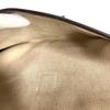 Hermes H Logo Vintage Jige PM Bag Document Bag Flap Clutch Bag Dark Brown