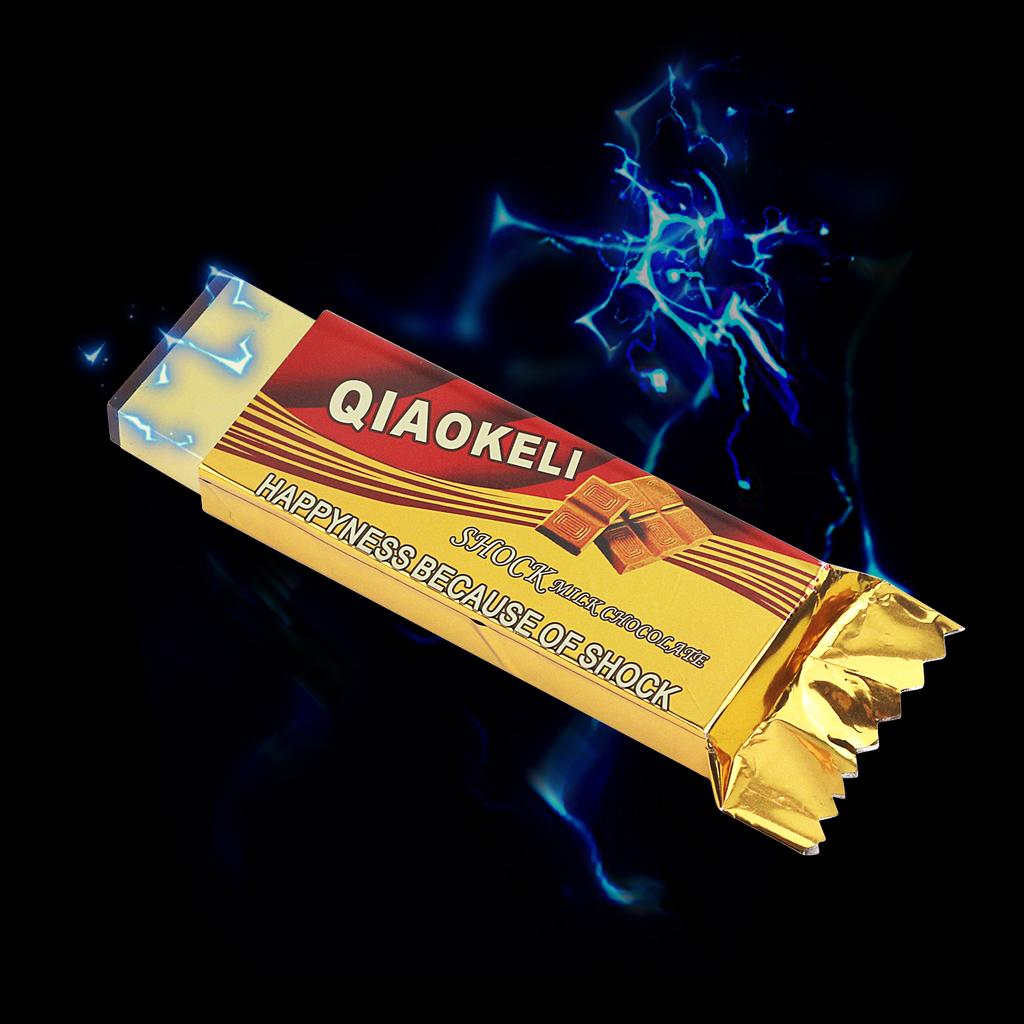 A Toy That Triggers an Electric Shock When Pulling Chocolate, a Humorous Prank Toy, and an April Fool's Day Prank Friend's