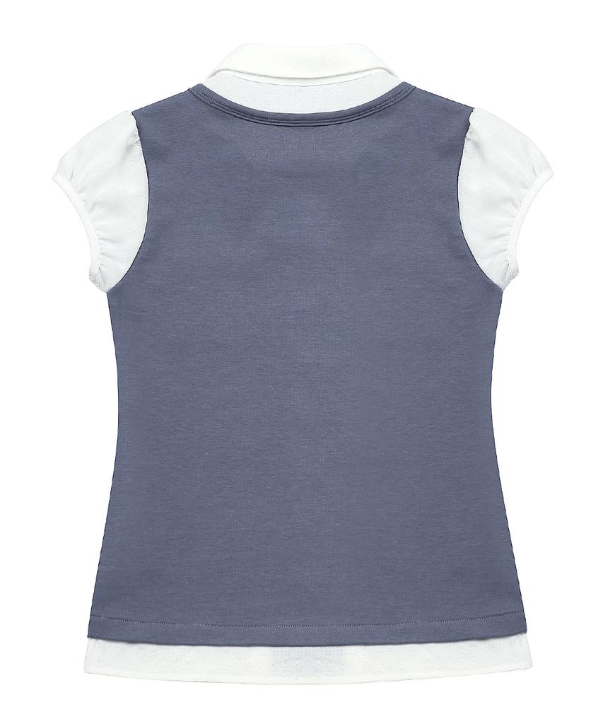LUVISTRUE Sy Layered Blouse(Blue)