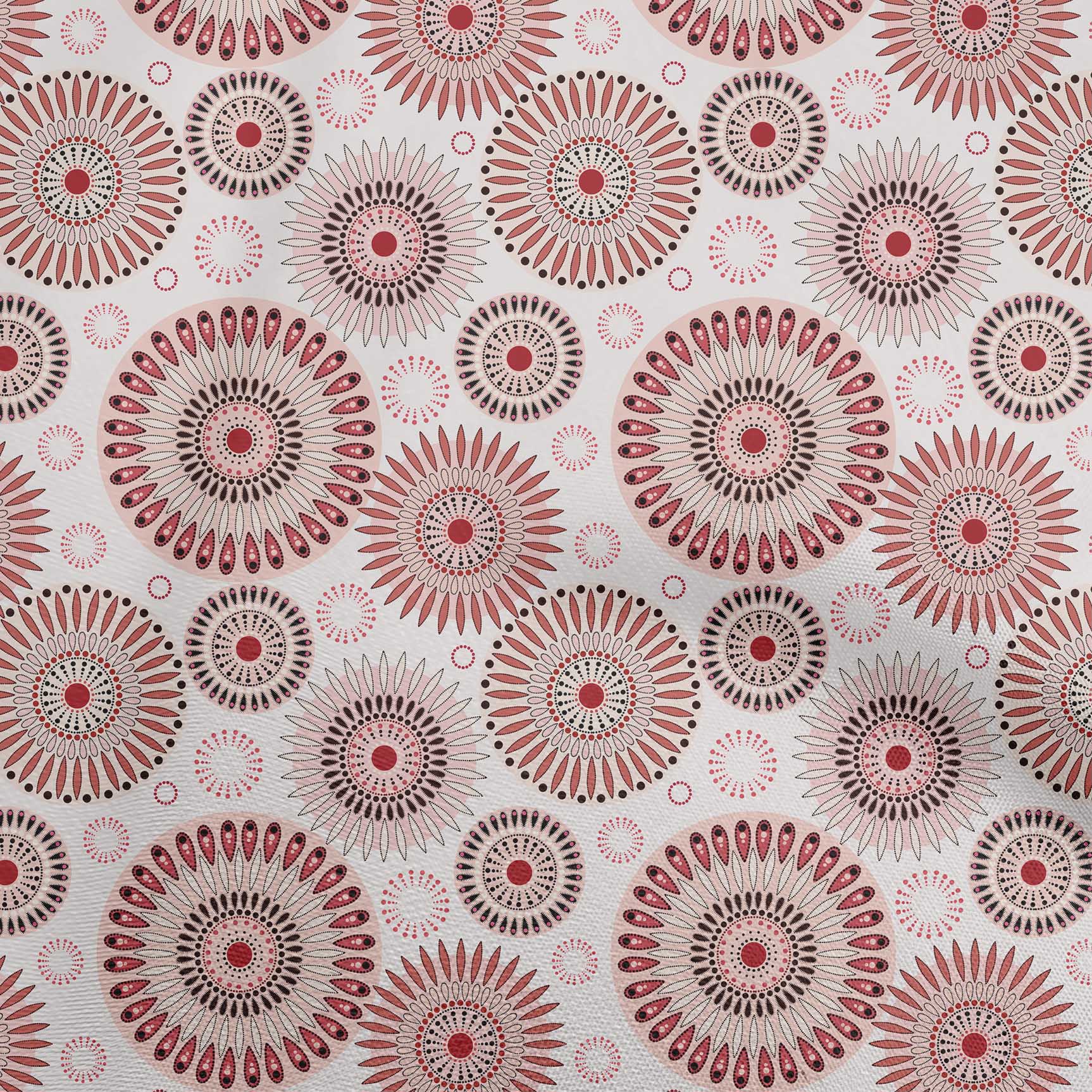 

OneOone Cotton Flex Grey Fabric Decorated Floral Craft Projects Decor Fabric Printed By The Yard 40 дюймів 42 Inch Wide - Viscose Chiffon червоний