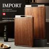 Wude LSCF82 Solid Wood Double-Sided Chopping Board