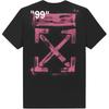 OFF WHITE Impressionism Diagonal Stencil Tee OMAA038R191850151028
