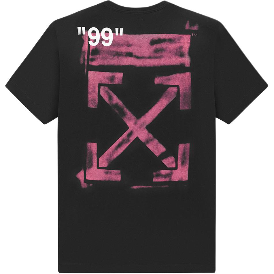 OFF WHITE Impressionism Diagonal Stencil Tee OMAA038R191850151028 XL