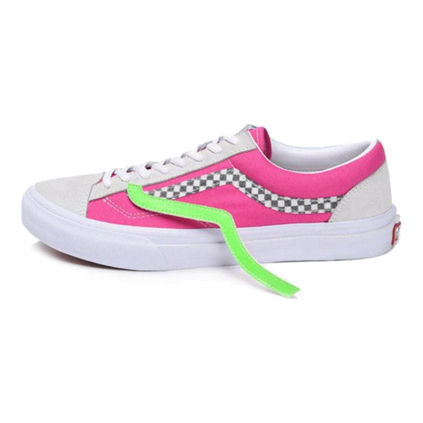 Vans Kolekce Old Skool Nízké Skateboardové Boty Unisex Růžová Bílá Modrá Vans 564956-0006