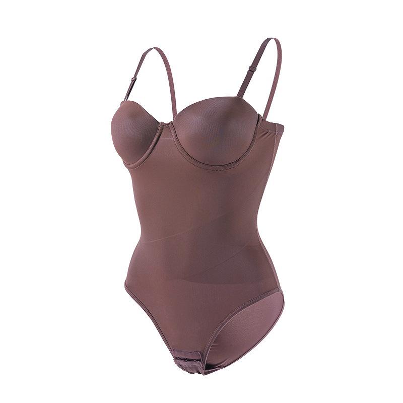 Plus Size Strapless Underwire Body Shaper: Seamless Waist & Abdomen Slimming Underwear for Special Occasion Dresses