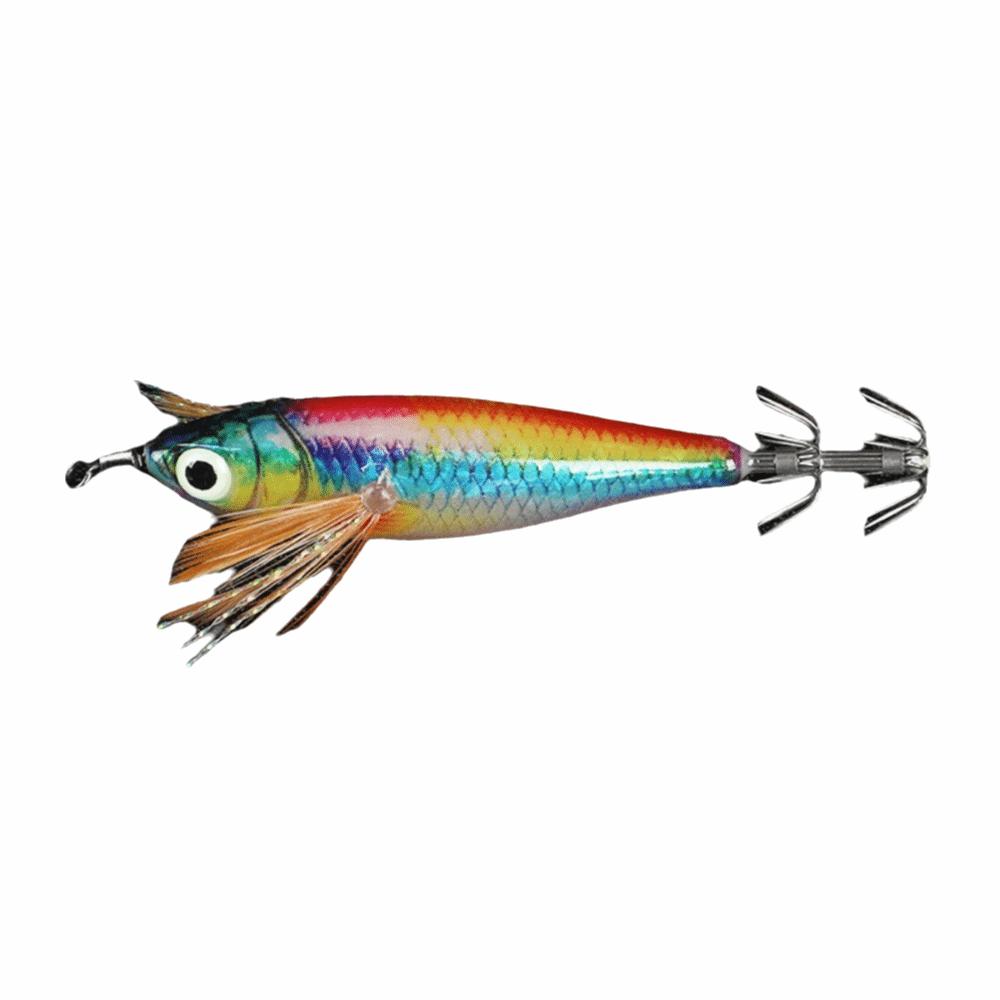 Jig Hook Squid Jig Luminous Prawn Lure Portable Fishing Lure Saltwater Fishing