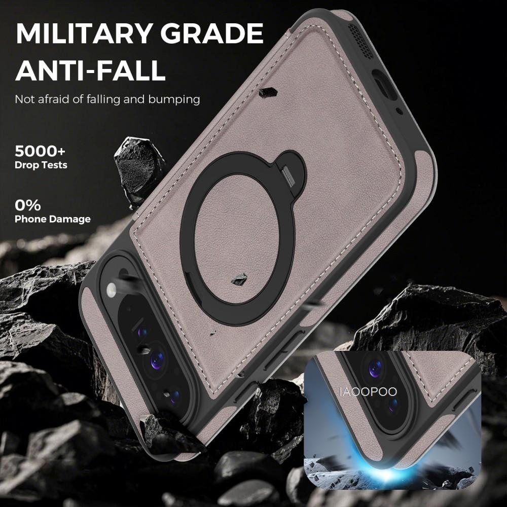 Magnetic Close Leather Flip Cover Case for Google Pixel 10 Pro XL 9 8 Pro 9A Wallet Card Holder Wireless Charging