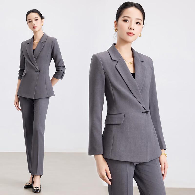 Women's Professional Blazer Suit Set