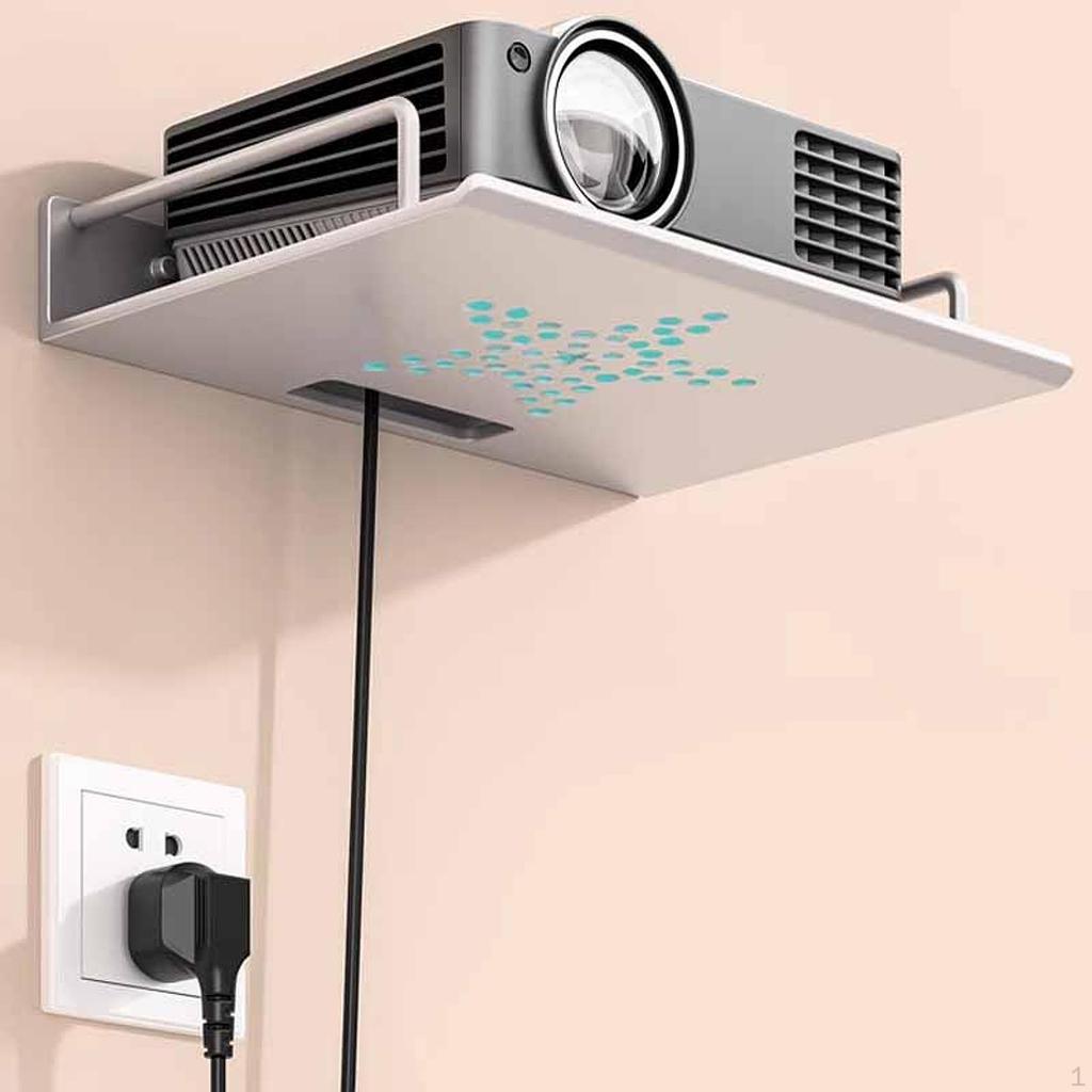 Raft pentru Montare pe Perete Suport DVD Player Consola Jocuri