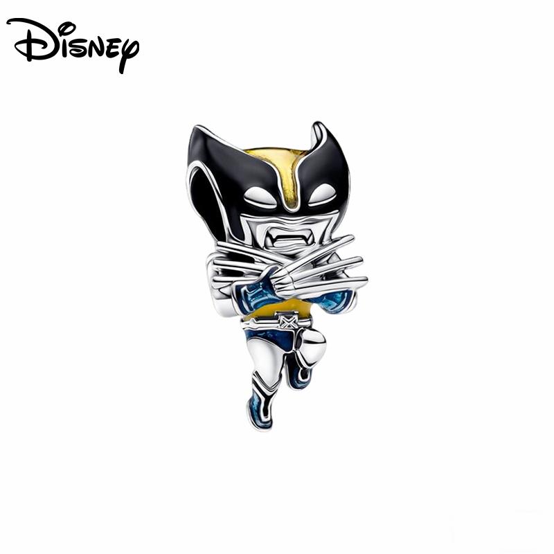 Disney 925 Silver Red Spider Ratatouille Charms Bead Earrings Bracelet Fit Original Bracelets DIY Birthday Jewelry Gift