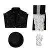 Role-Play Billie Jean Cosplay Clothes Carnival Party Black Suit Dance Costume  Kids Boys Girls