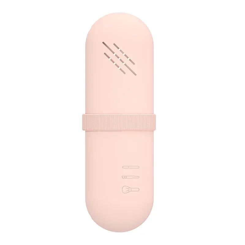 Silicone Makeup Brush Storage Bag Travel Cosmetic Brush Holder Makeup Sponge Case Organizer Pouch Beauty Make Up Tools for Women