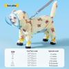 Waterproof Four-Legged Raincoat for Small Dogs - Full Coverage Pet Rainy Day Wear for Bichon, Teddy, and More.