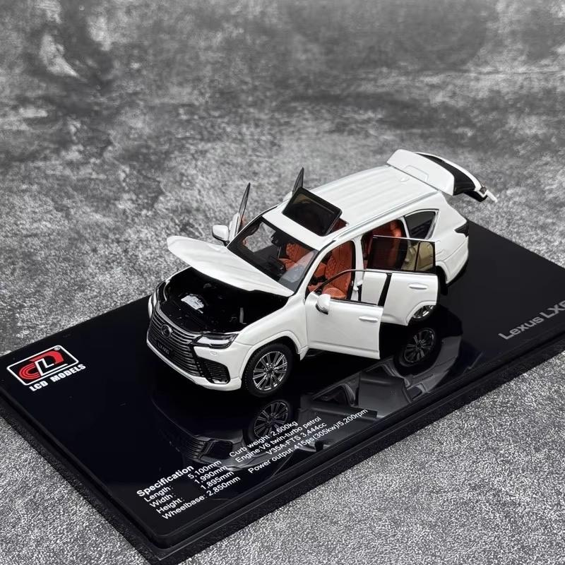 

В наличии ЖК-дисплей 1:43 Лексус Lx600 Внедорожник Полностью открывающийся Сплав Миниатюрная Литая Модель Автомобиля Коллекция На Заказ Детская Игрушка Подарок Украшения белый