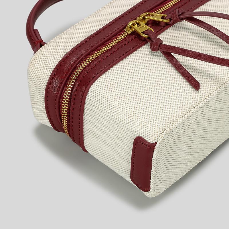 Модные женские сумки из плотной ткани — фото 11