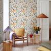 Colorful Floral And Leaves PVC Wallpaper Peel And Stick Home Decor Cabinet Sticker Morden Waterproof Kitchen Bathroom Wallpaper