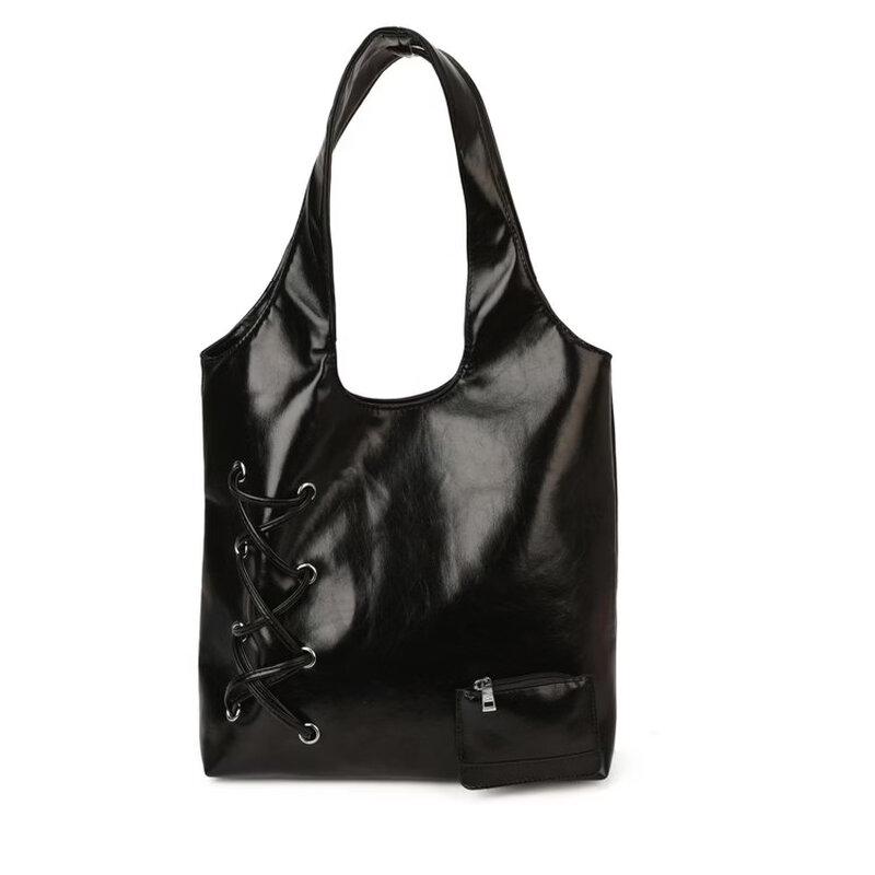 Женская сумка-тоут OGAR с бантом, большая вместимость, на плечо Tote