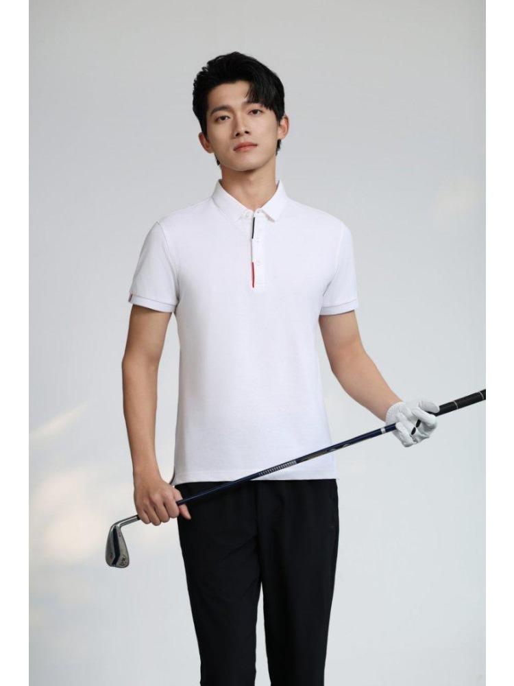 Tricou Culoare Solidă Vară Bărbați și Femei Guler Mânecă Scurtă YG-188