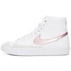 Blazer Mid 77 GS Beyaz Pembe Sırlı Çocuk Spor Ayakkabıları DA4086-105