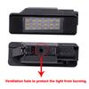 Car Rear trunk LED SMD License Number Plate Light Lamp 6000K For Peugeot 106 207 307 308 406 407 For CITROEN C3 C4 C5 C6 C8
