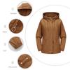 New Spring and Autumn Casual Windbreaker Women's Loose Windproof Jacket Hooded Long-sleeved Jacket