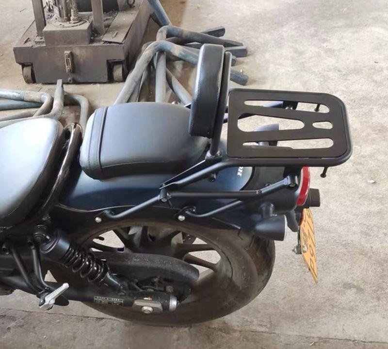 Versatile Honda Cm500 Cm300 Customizable Rear Rack Backrest For Rebel 500 Adventures