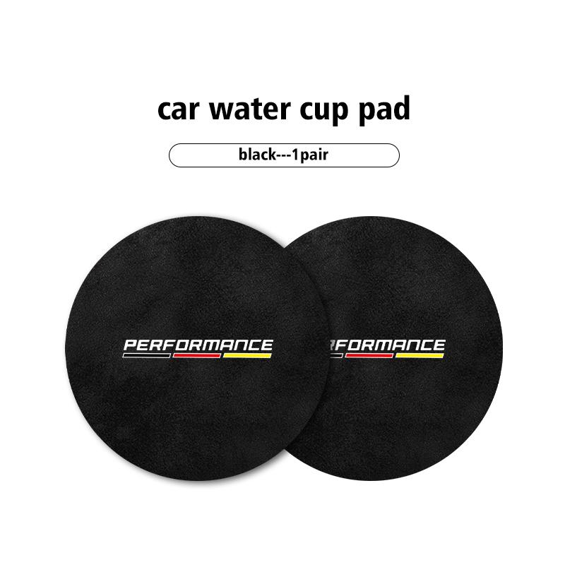 Car Water Cup Mat Coaster Non-Slip Pad Interior Accessories For BMW E91 E92 E60 F10 F30 E39 E36 E87 X1 X3 X5 E70 E46 E90