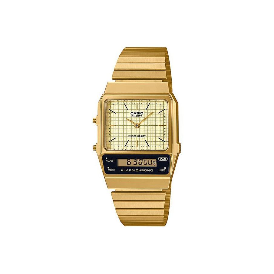 CASIO Men Standard Series Gold Watch AQ-800EG-9AJF AQ-800EG-9AJF Gold Dial
