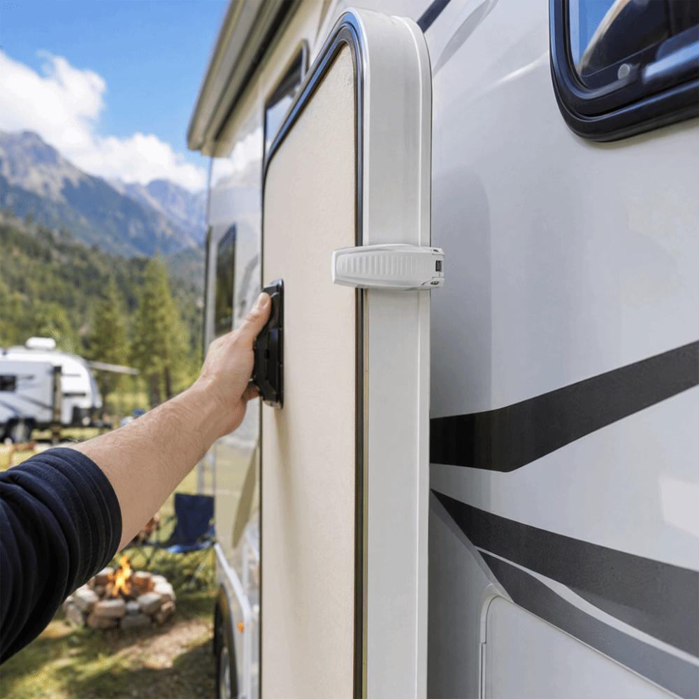 5 ks Integrovaný západka dveří přihrádky pro obytný vůz / karavan / přívěs Úložná dvířka zavazadel